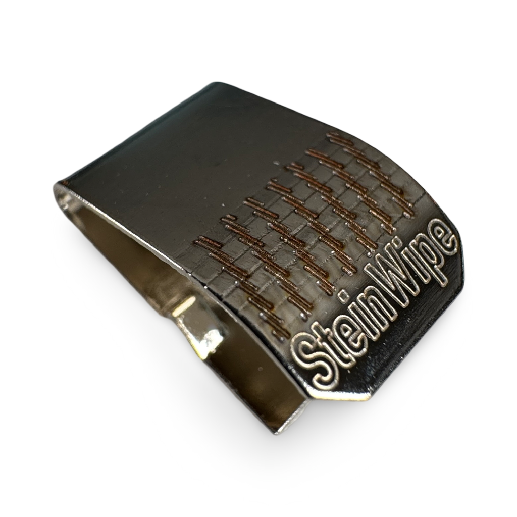 SteinWipe product with grid pattern on a white background